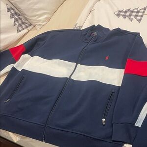 Polo by Ralph Lauren Navy and Red Jacket and matching pants